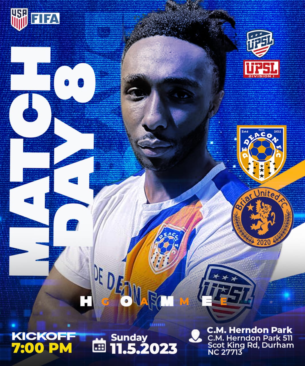 UPSL Season Game-day 8