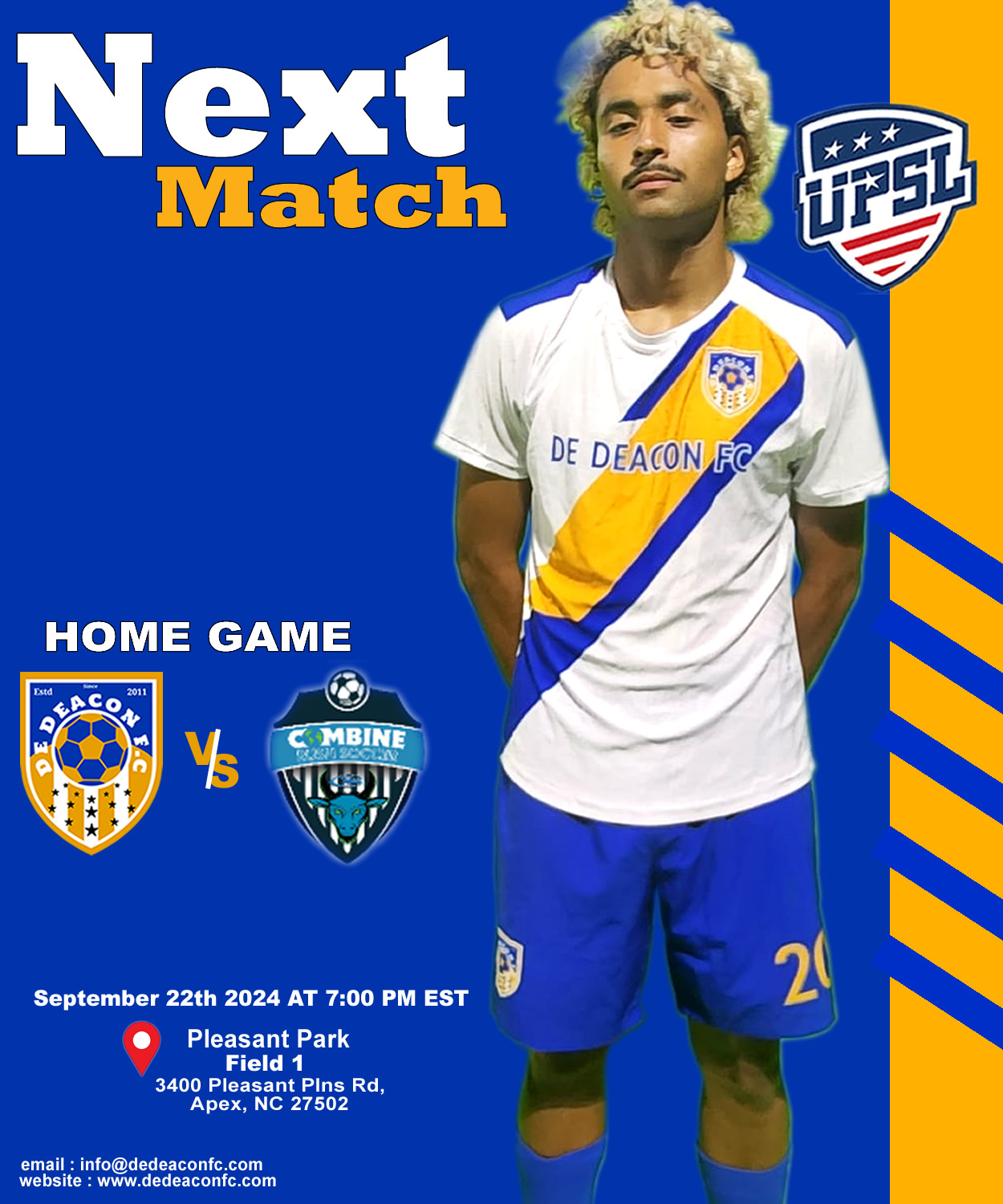 UPSL Season 3rd Home games